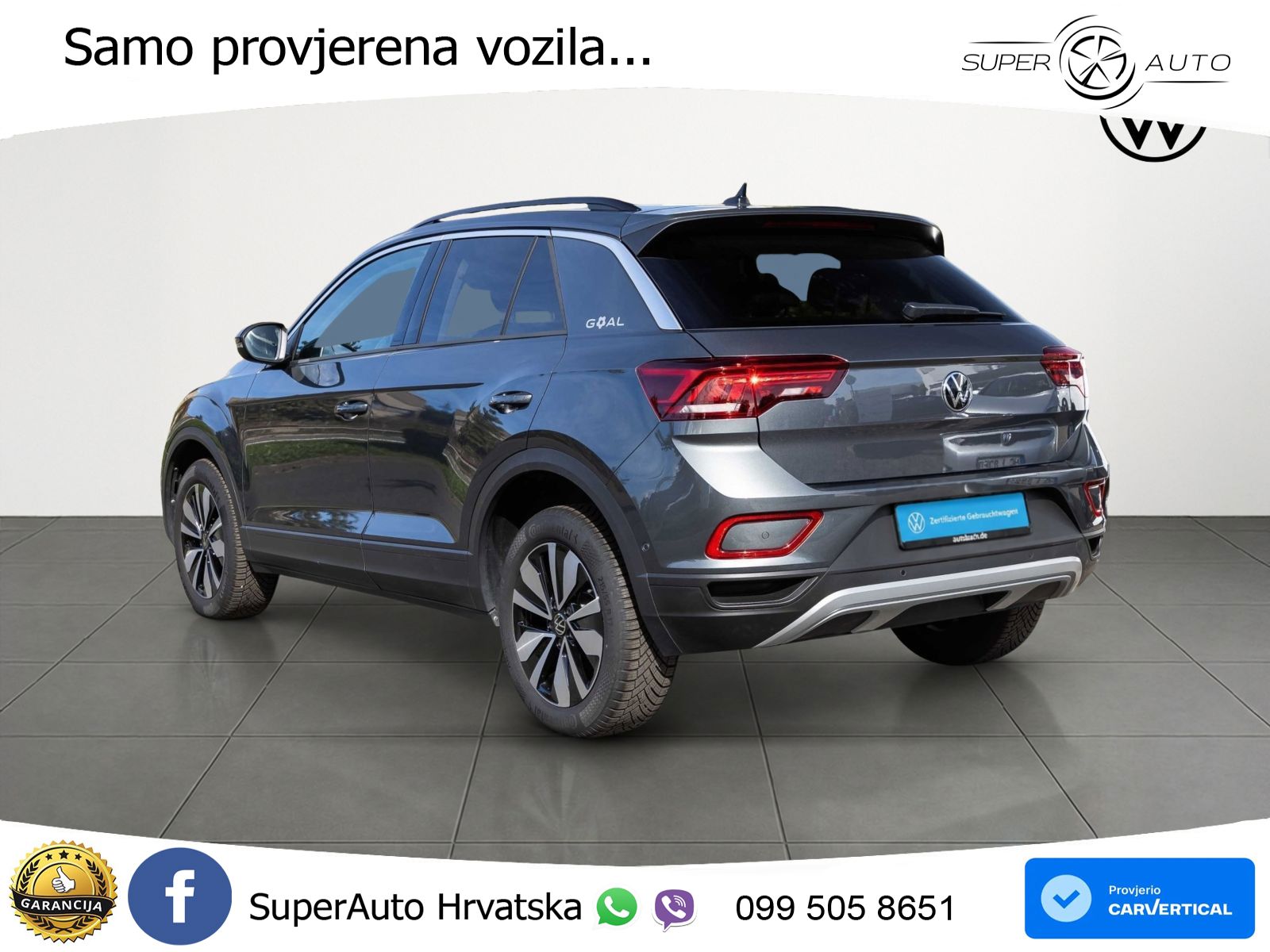 Volkswagen T-Roc 1.5 TSI (150 KS) DSG LED+GR SJED+ACC