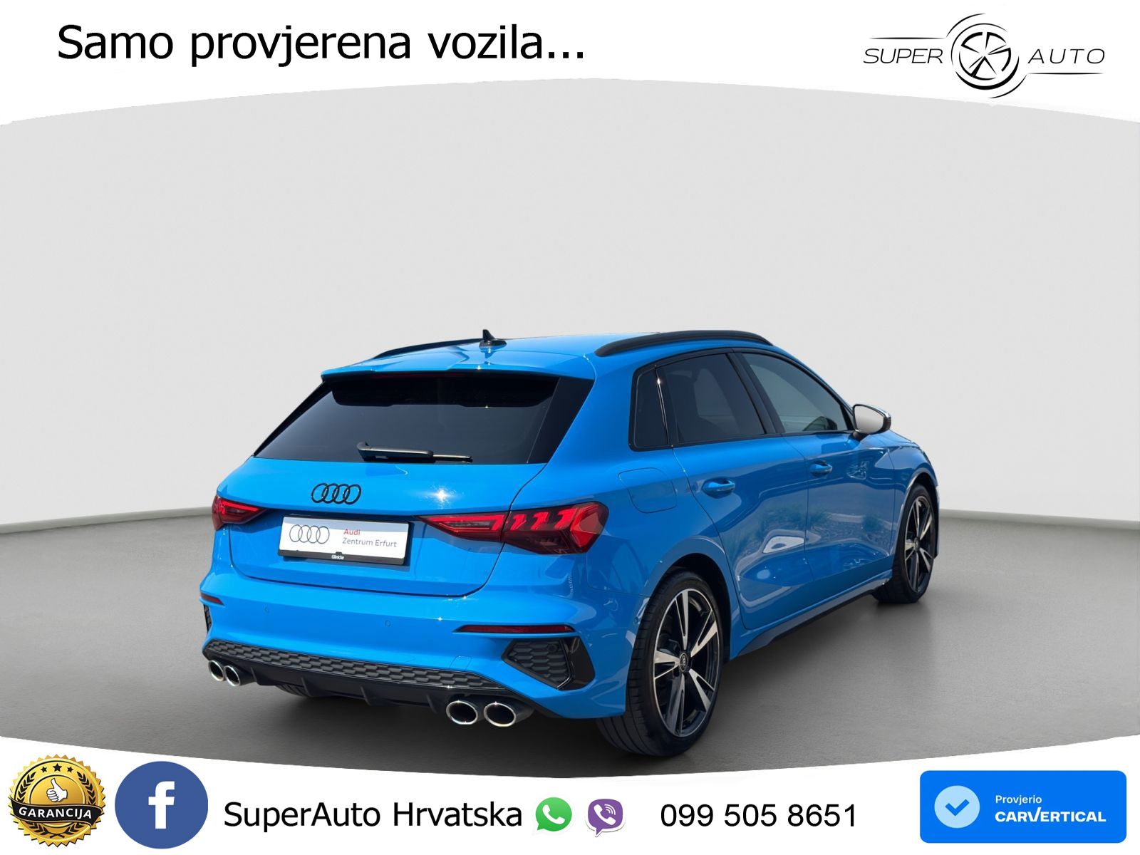 Audi S3 2.0 TFSI (310 KS) quattro S tronic