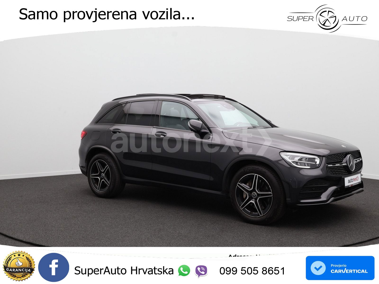 Mercedes GLC 220d (194 KS) 4MATIC G-TRONIC AMG ACC+GR SJED+360+PANO