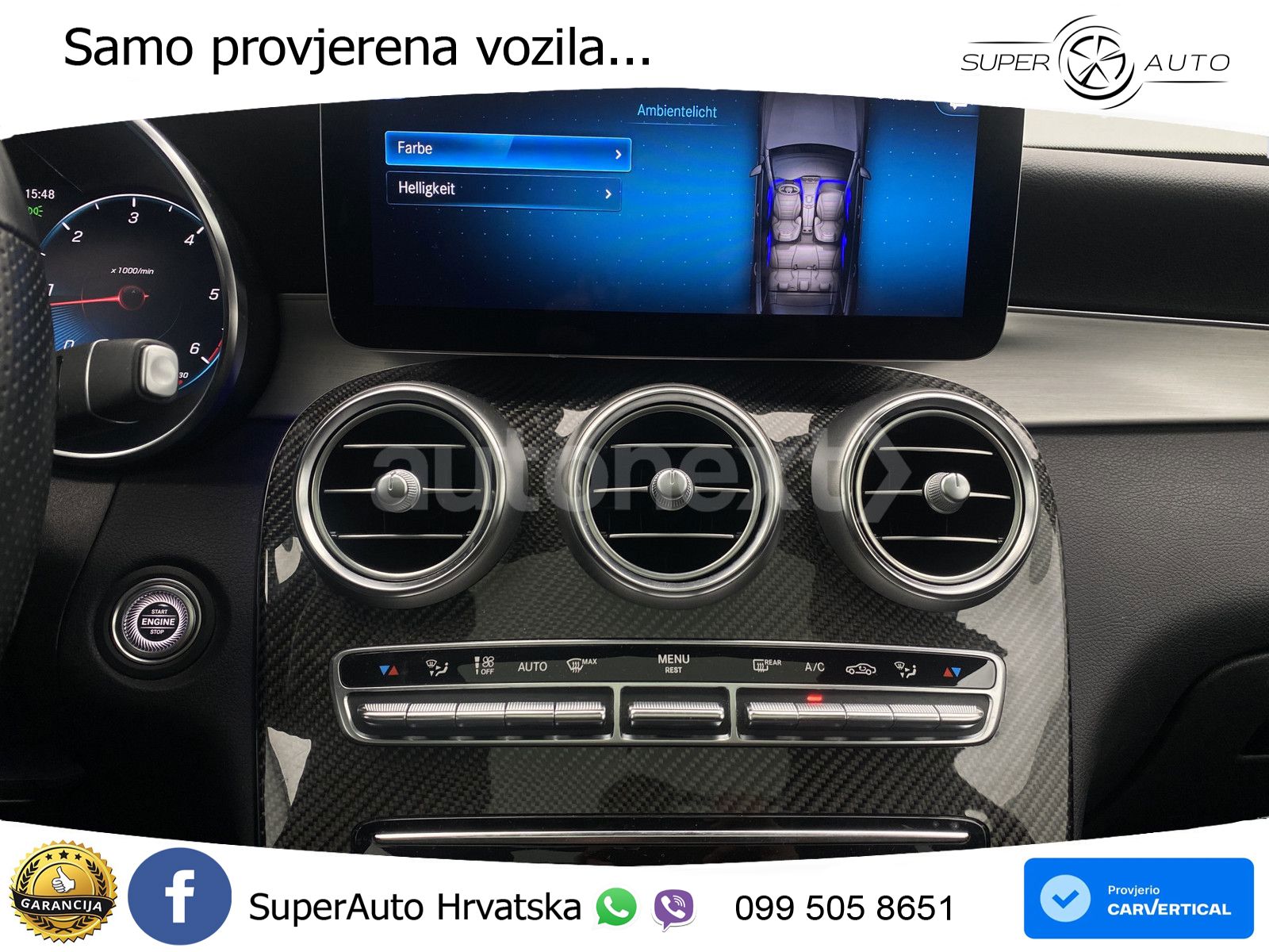 Mercedes GLC 220d (194 KS) 4MATIC G-TRONIC AMG ACC+GR SJED+360+PANO