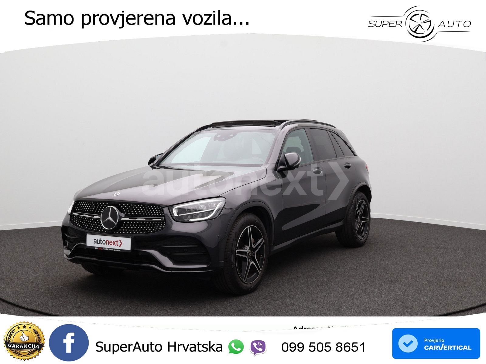 Mercedes GLC 220d (194 KS) 4MATIC G-TRONIC AMG ACC+GR SJED+360+PANO