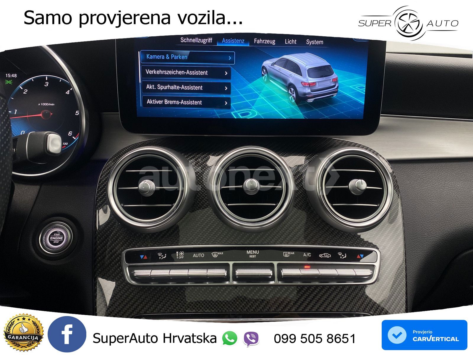 Mercedes GLC 220d (194 KS) 4MATIC G-TRONIC AMG ACC+GR SJED+360+PANO