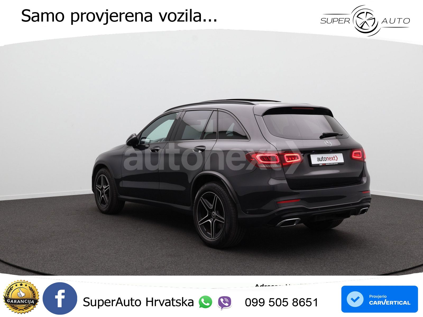 Mercedes GLC 220d (194 KS) 4MATIC G-TRONIC AMG ACC+GR SJED+360+PANO