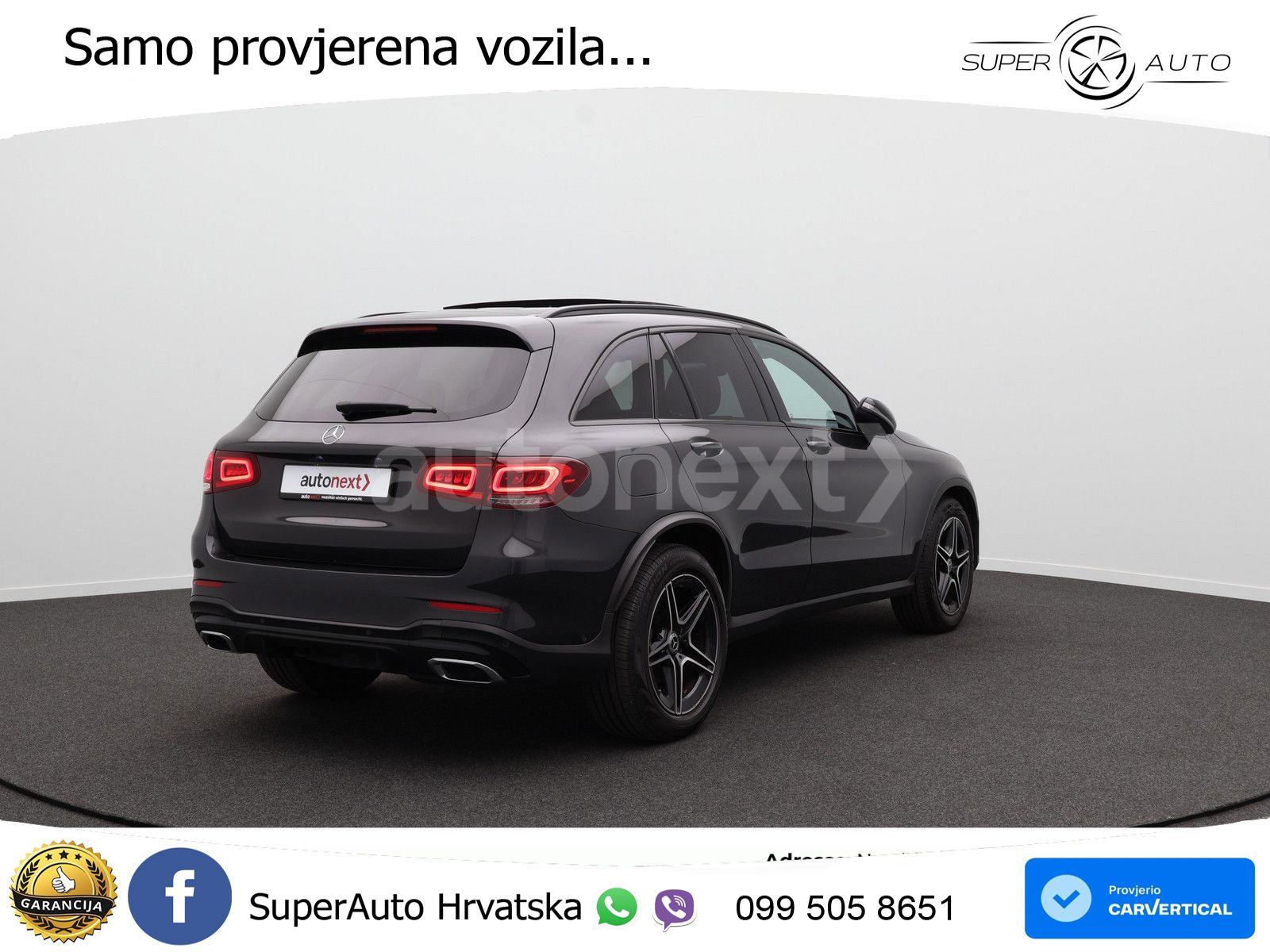 Mercedes GLC 220d (194 KS) 4MATIC G-TRONIC AMG ACC+GR SJED+360+PANO