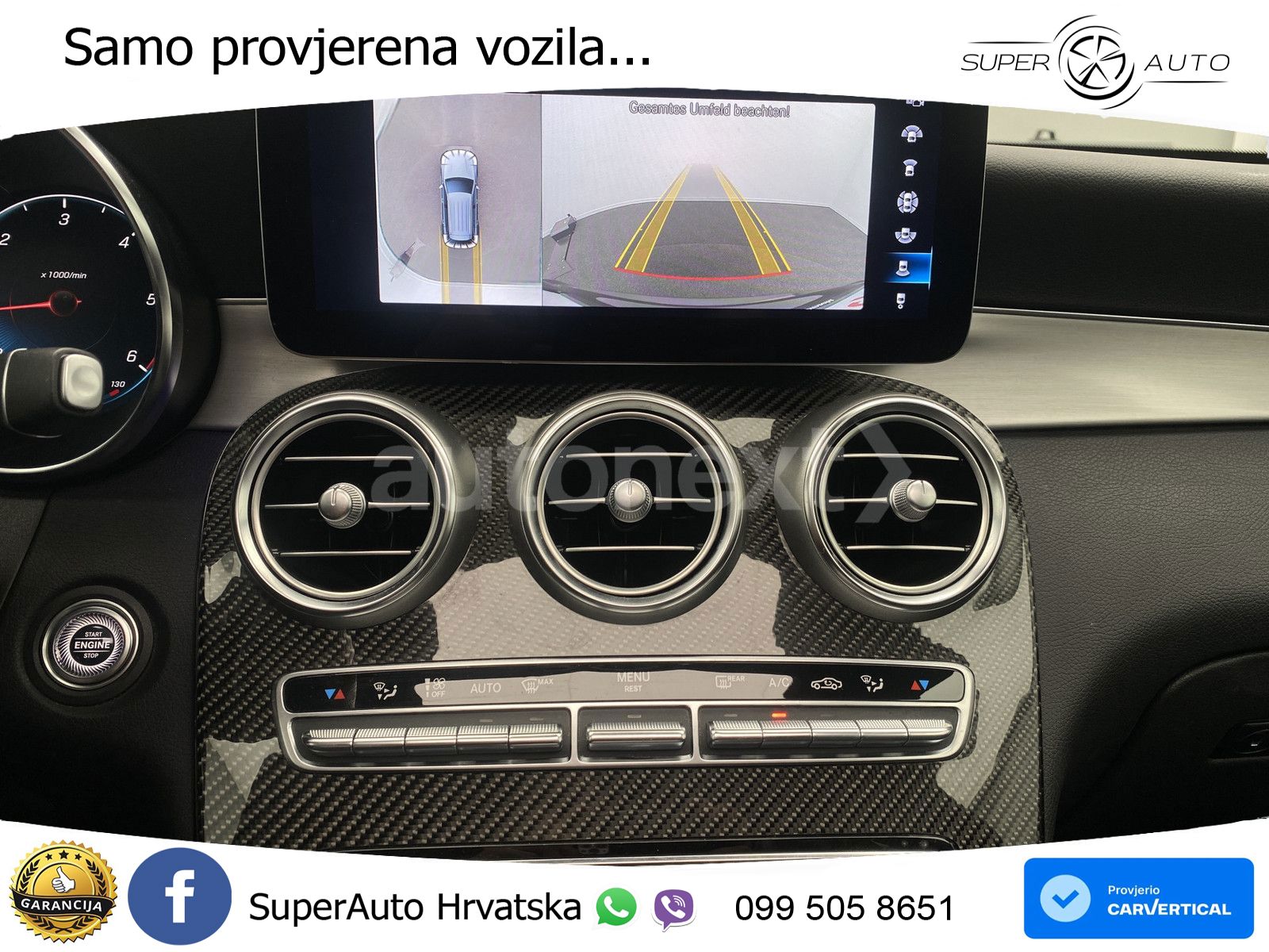 Mercedes GLC 220d (194 KS) 4MATIC G-TRONIC AMG ACC+GR SJED+360+PANO