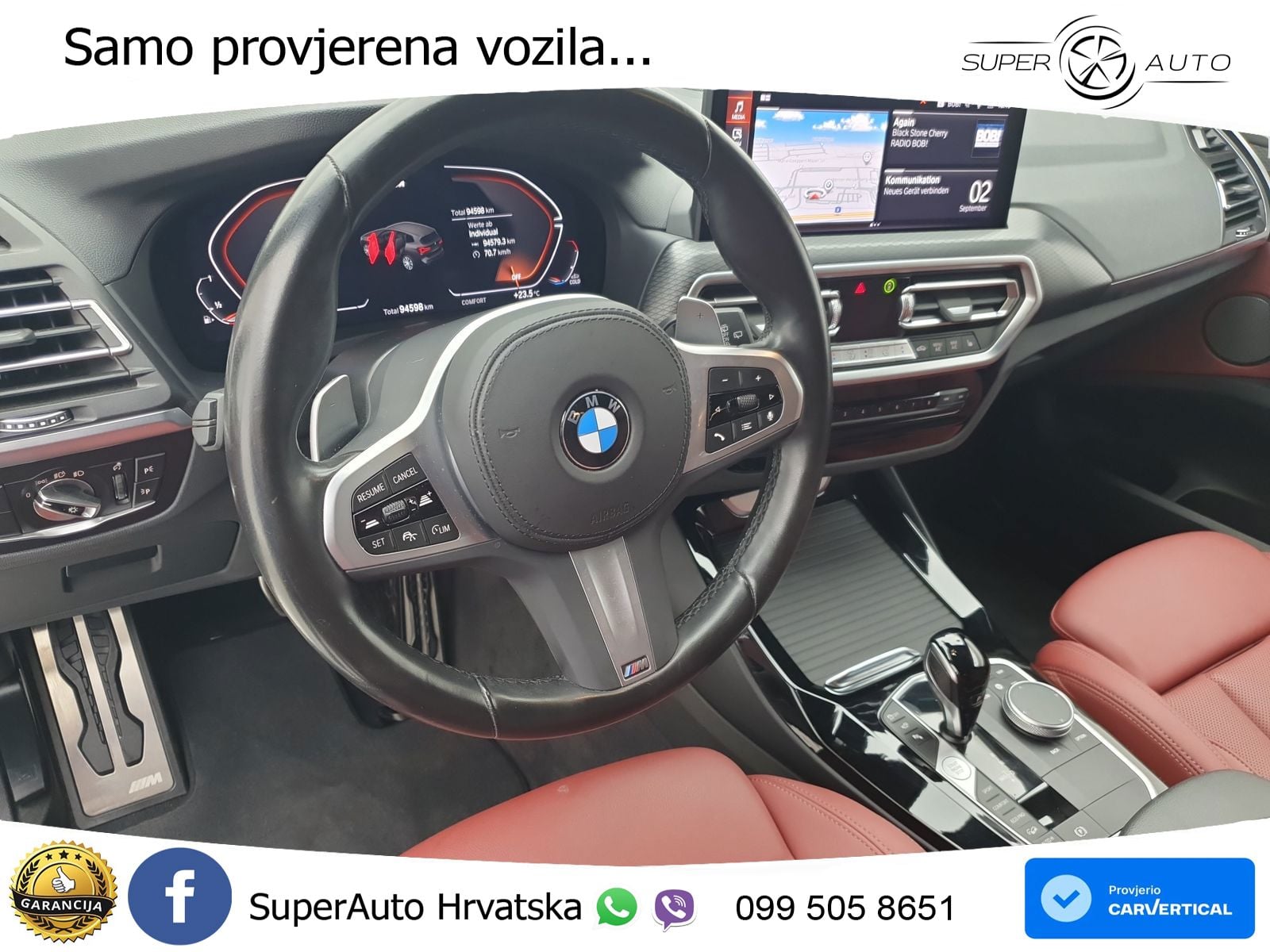 BMW X3 20i xDrive Steptronic M Sport LED+GR SJED+ACC
