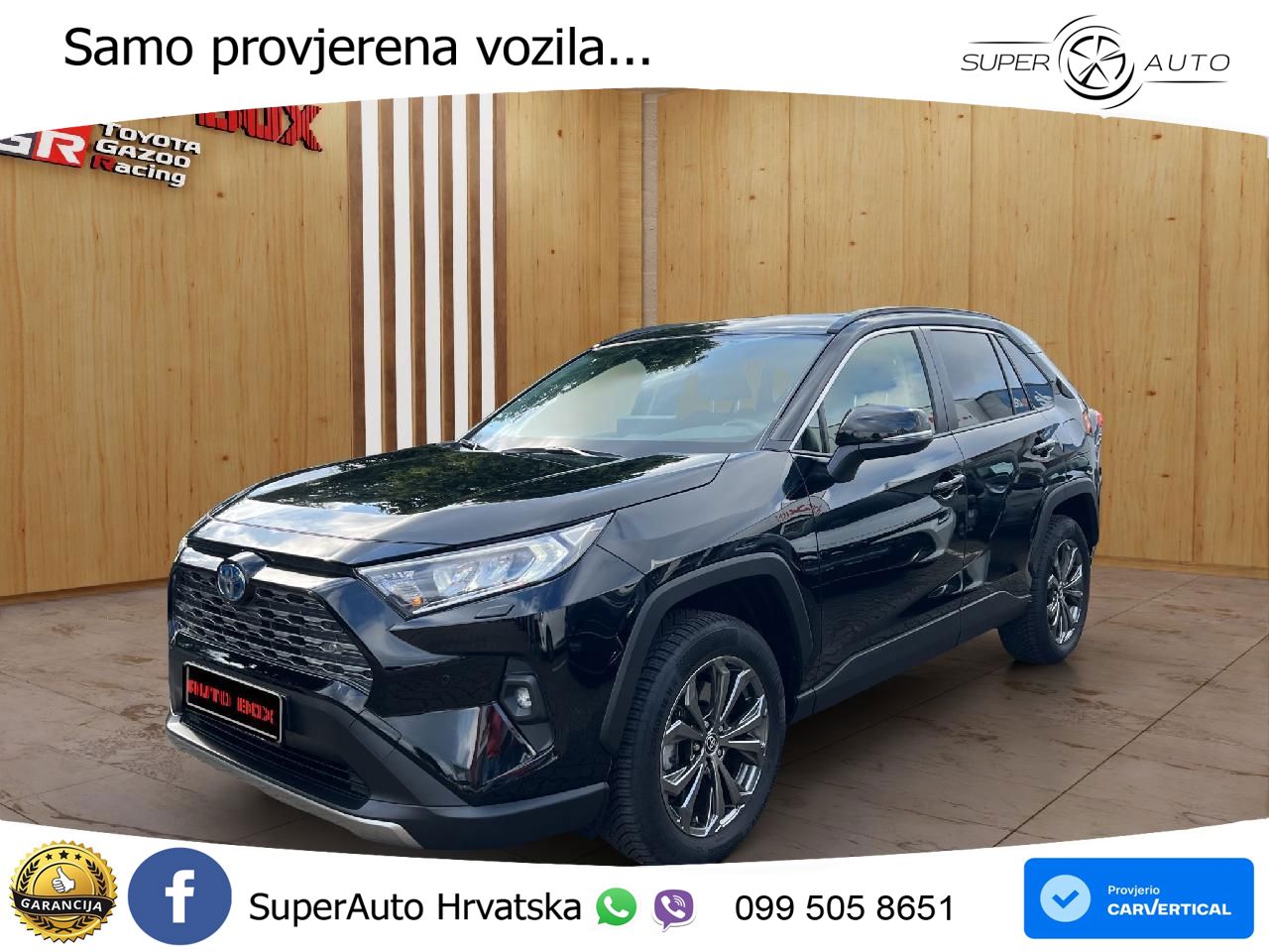 Toyota RAV4 2.5 (218 KS) Hybrid eCVT LED+GR SJED+ACC