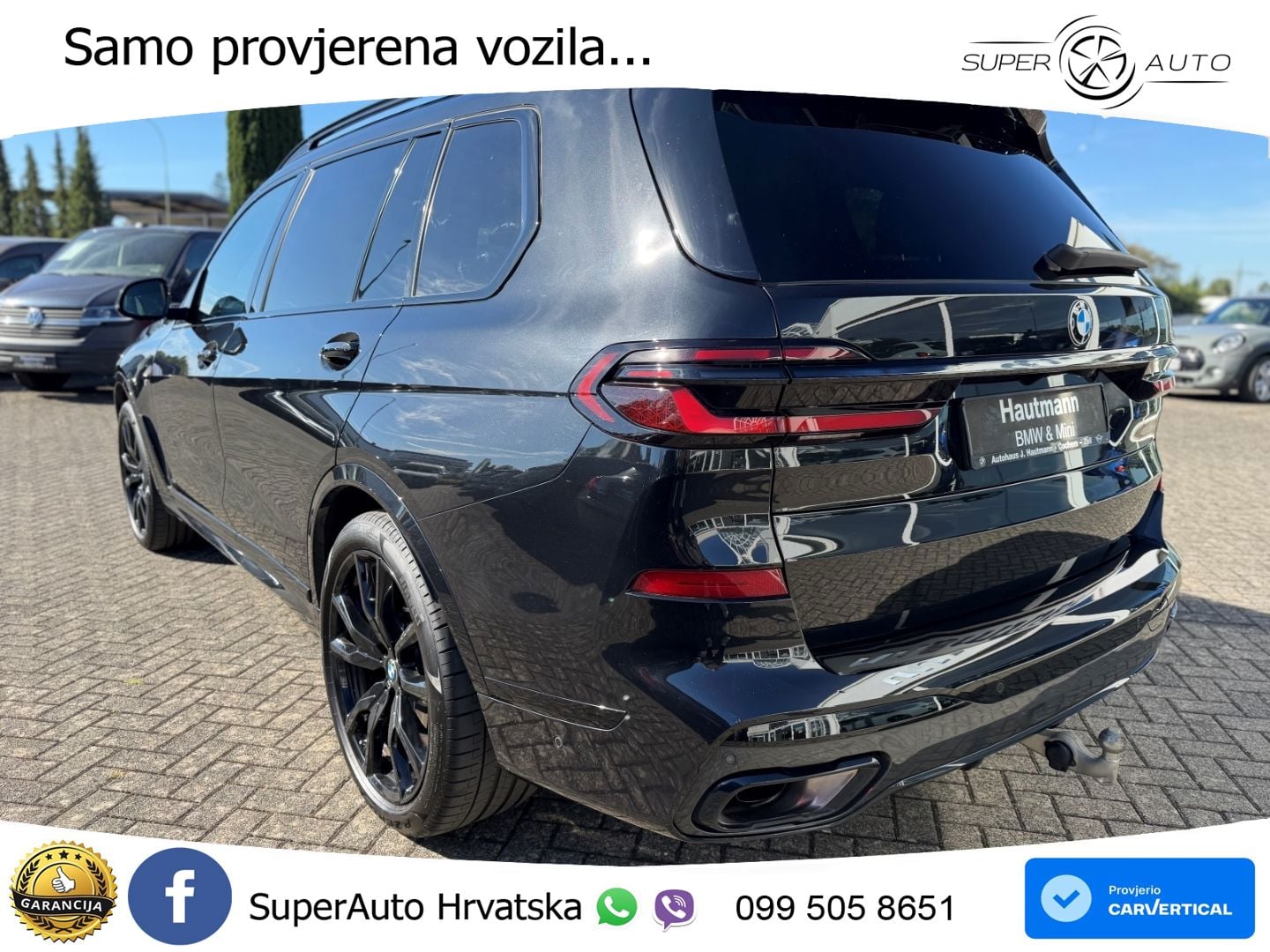 BMW X7 40d (352 KS) xDrive Steptronic M Sport ZRAČNI+ACC+GR SJED+KAM+PANO