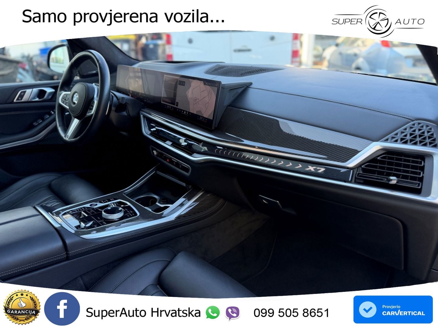 BMW X7 40d (352 KS) xDrive Steptronic M Sport ZRAČNI+ACC+GR SJED+KAM+PANO
