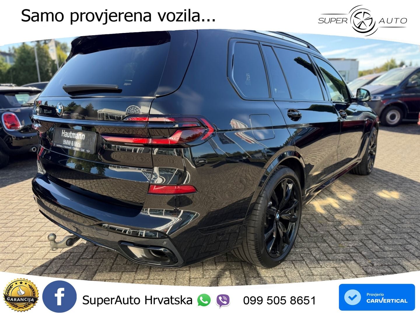 BMW X7 40d (352 KS) xDrive Steptronic M Sport ZRAČNI+ACC+GR SJED+KAM+PANO
