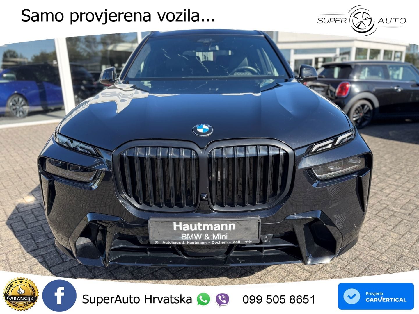 BMW X7 40d (352 KS) xDrive Steptronic M Sport ZRAČNI+ACC+GR SJED+KAM+PANO