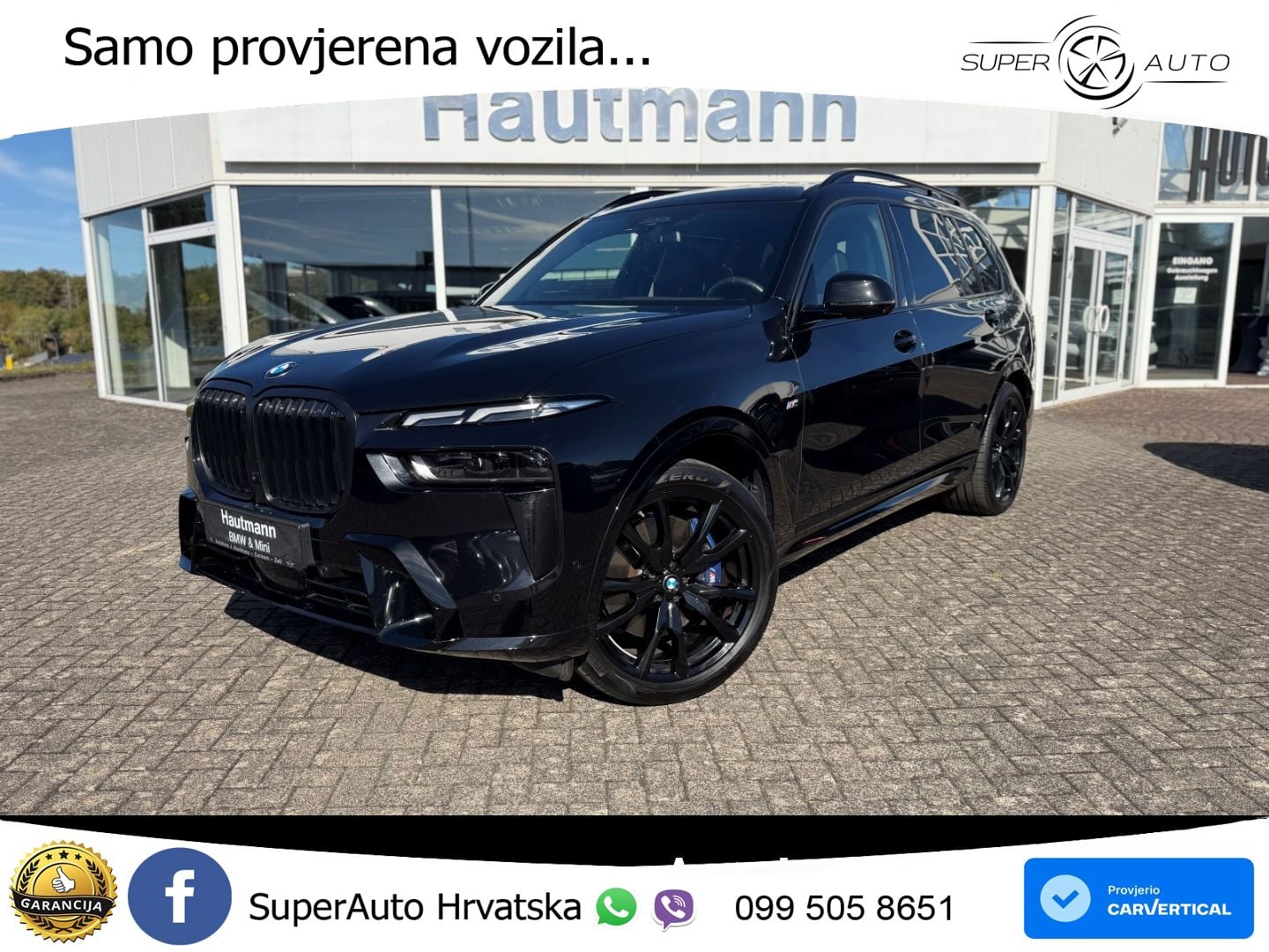 BMW X7 40d (352 KS) xDrive Steptronic M Sport ZRAČNI+ACC+GR SJED+KAM+PANO