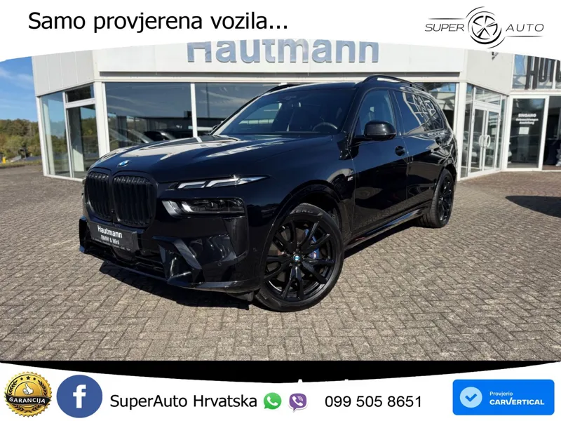BMW X7 40d (352 KS) xDrive Steptronic M Sport ZRAČNI+ACC+GR SJED+KAM+PANO