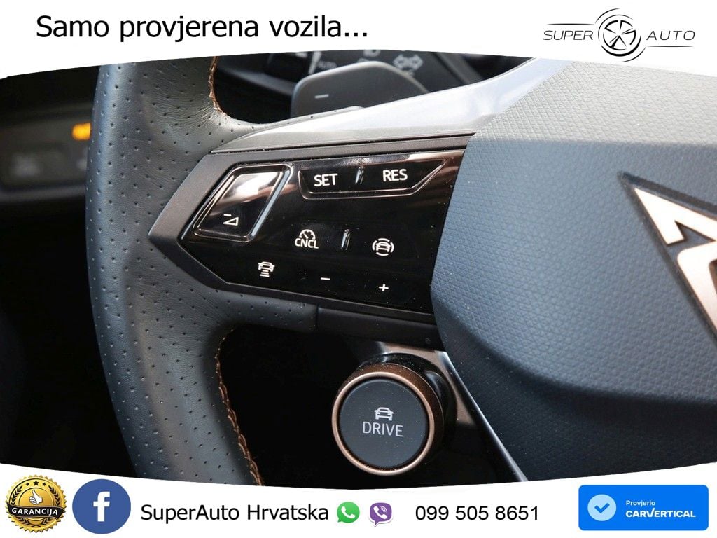 Cupra Tavascan 82 kWh (340 KS)  4WD VZ ACC+HEAD+4xGR SJED+360+PANO