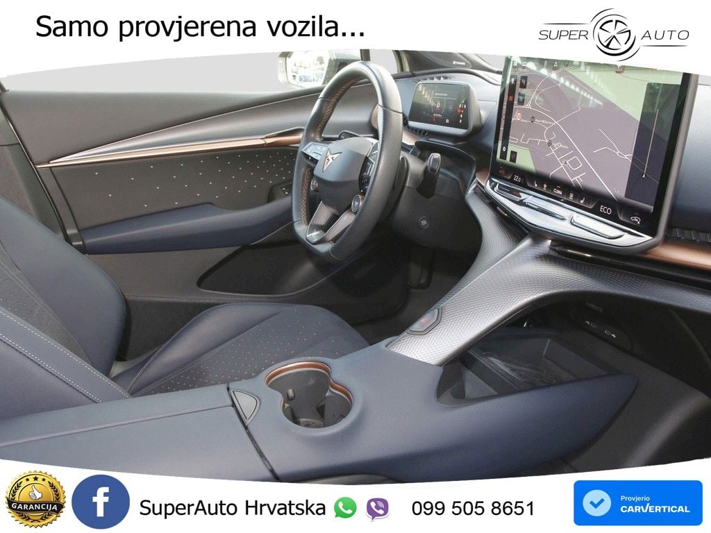 Cupra Tavascan 82 kWh (340 KS)  4WD VZ ACC+HEAD+4xGR SJED+360+PANO