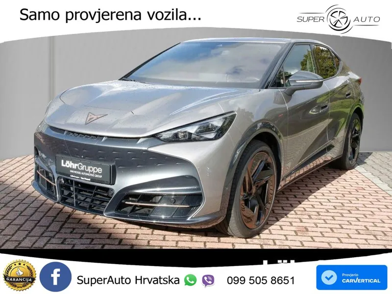 Cupra Tavascan 82 kWh (340 KS)  4WD VZ ACC+HEAD+4xGR SJED+360+PANO