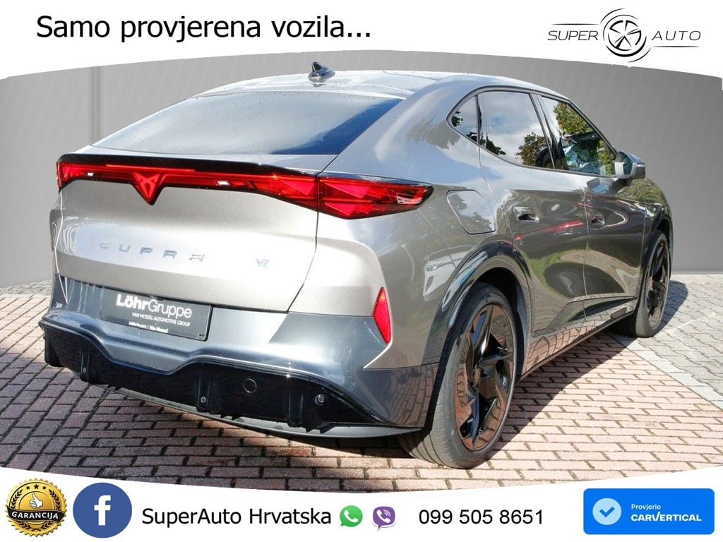 Cupra Tavascan 82 kWh (340 KS)  4WD VZ ACC+HEAD+4xGR SJED+360+PANO