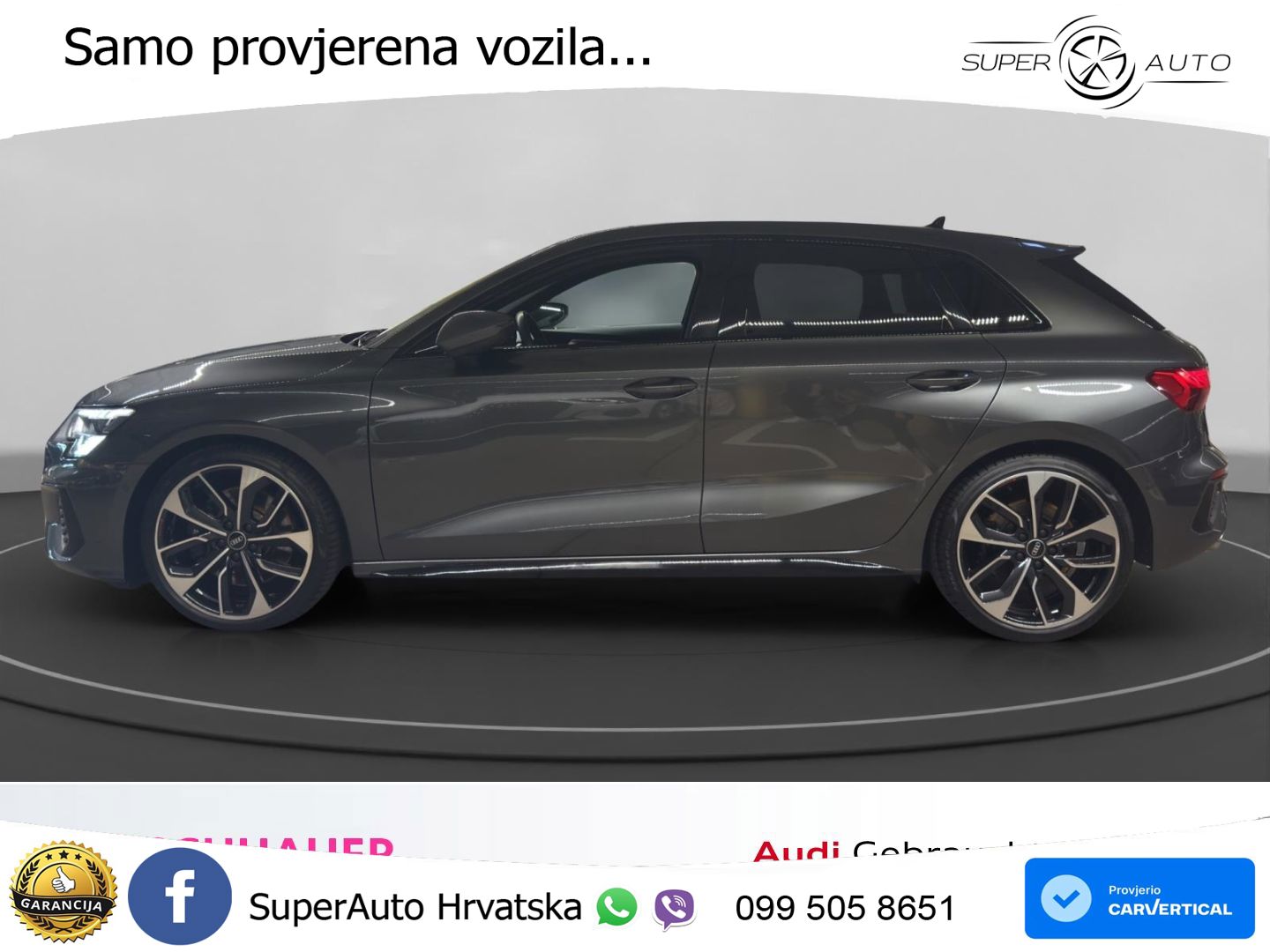 Audi S3 2.0 TFSI (310 KS) quattro S tronic LED+GR SJED+ACC