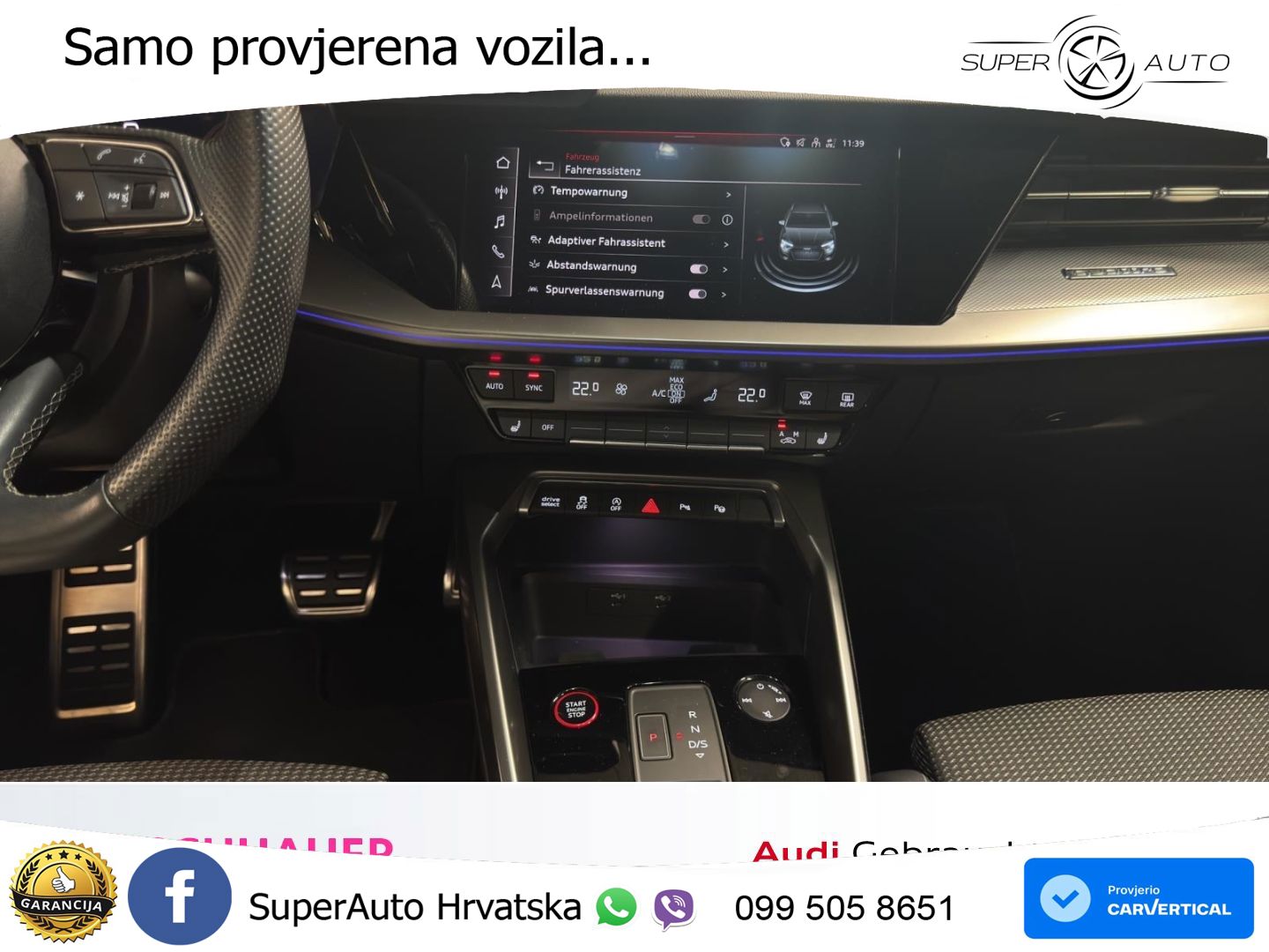 Audi S3 2.0 TFSI (310 KS) quattro S tronic LED+GR SJED+ACC