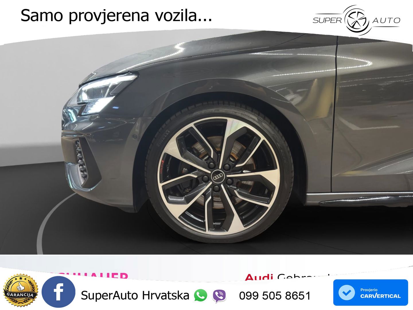 Audi S3 2.0 TFSI (310 KS) quattro S tronic LED+GR SJED+ACC