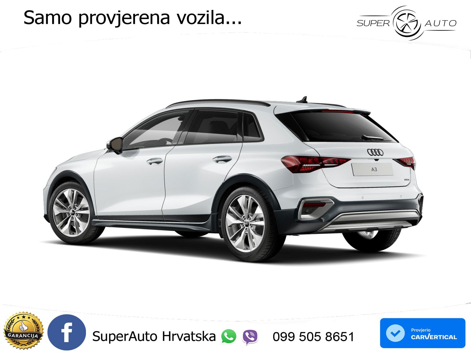 Audi A3 allstreet 40 TFSI (204 KS) quattro S tronic LED+GR SJED+ACC