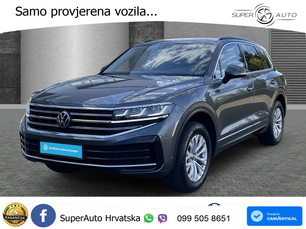 Volkswagen Touareg 3.0 V6 TDI (231 KS) 4MOTION Tiptronic LED+GR SJED+ACC