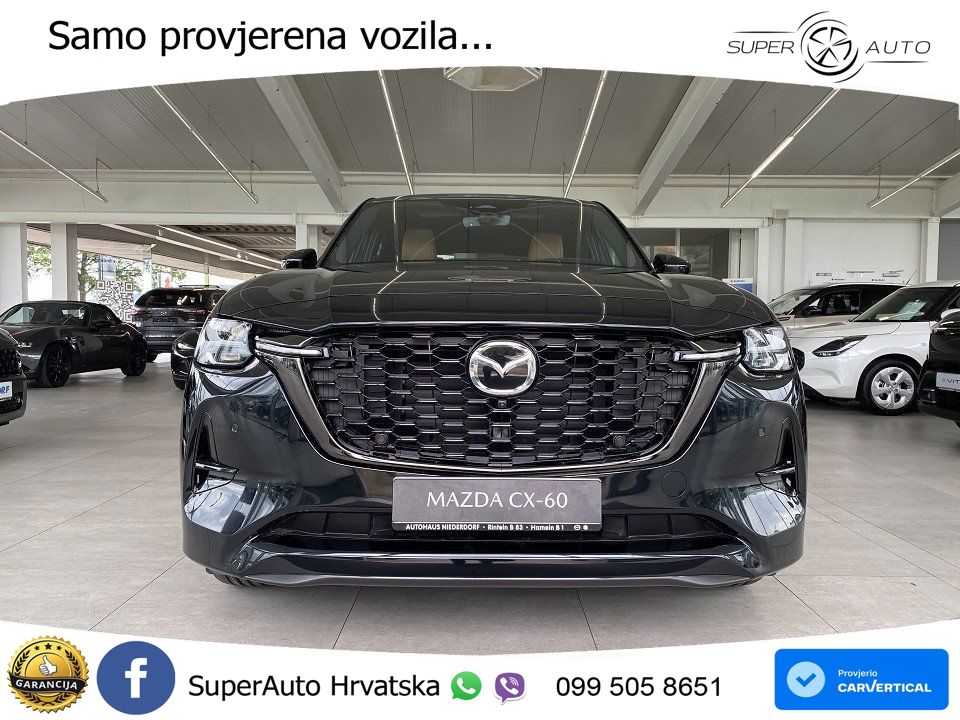 Mazda CX-60 2.5 e-Skyactiv (328 KS) AWD Automatic MATRIX+GR SJED+KAM