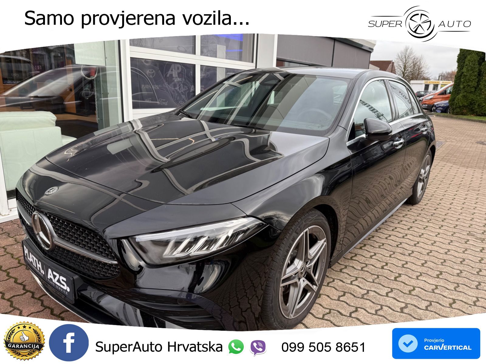 Mercedes-Benz A 200 7G-DCT AMG LED+GR SJED+ACC