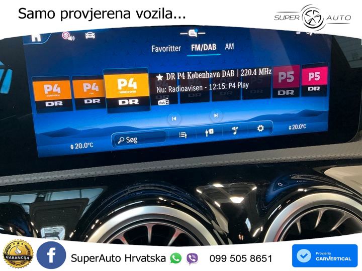 Mercedes-Benz A 200 7G-DCT AMG LED+GR SJED+ACC