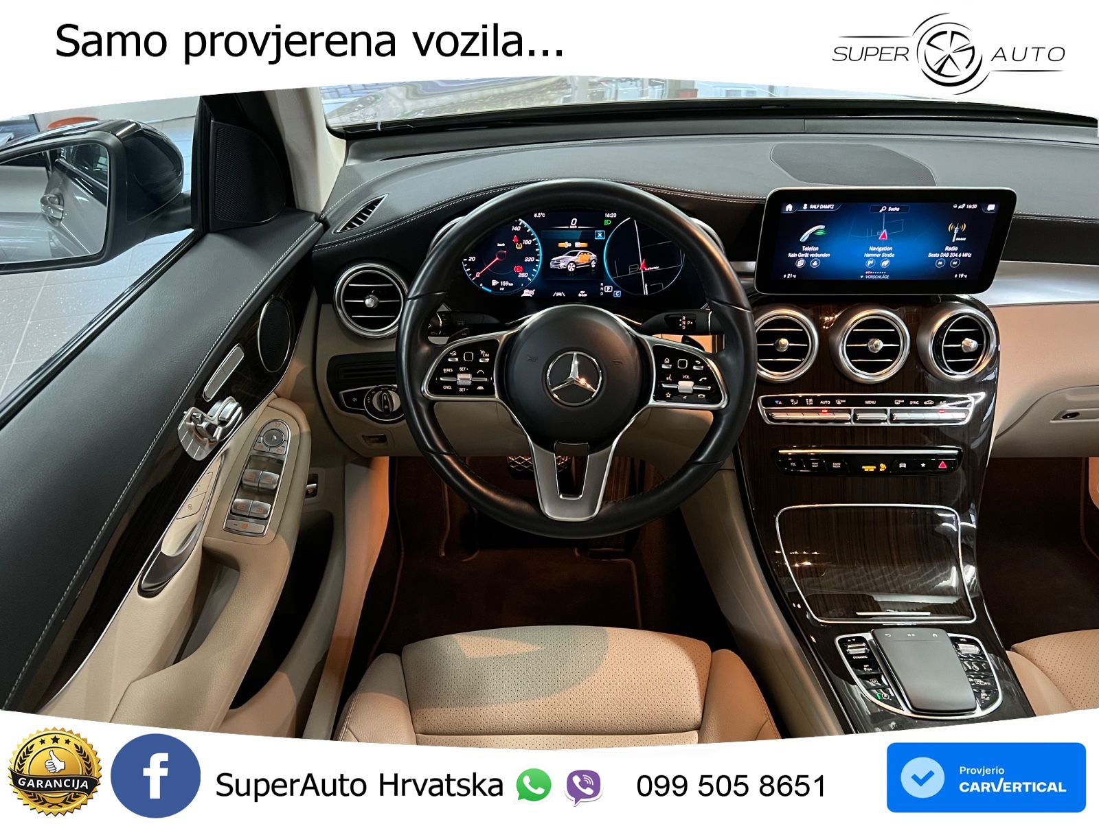 Mercedes GLC Coupe 300d (245 KS) 4MATIC G-TRONIC Night paket LED+GR SJED+ACC