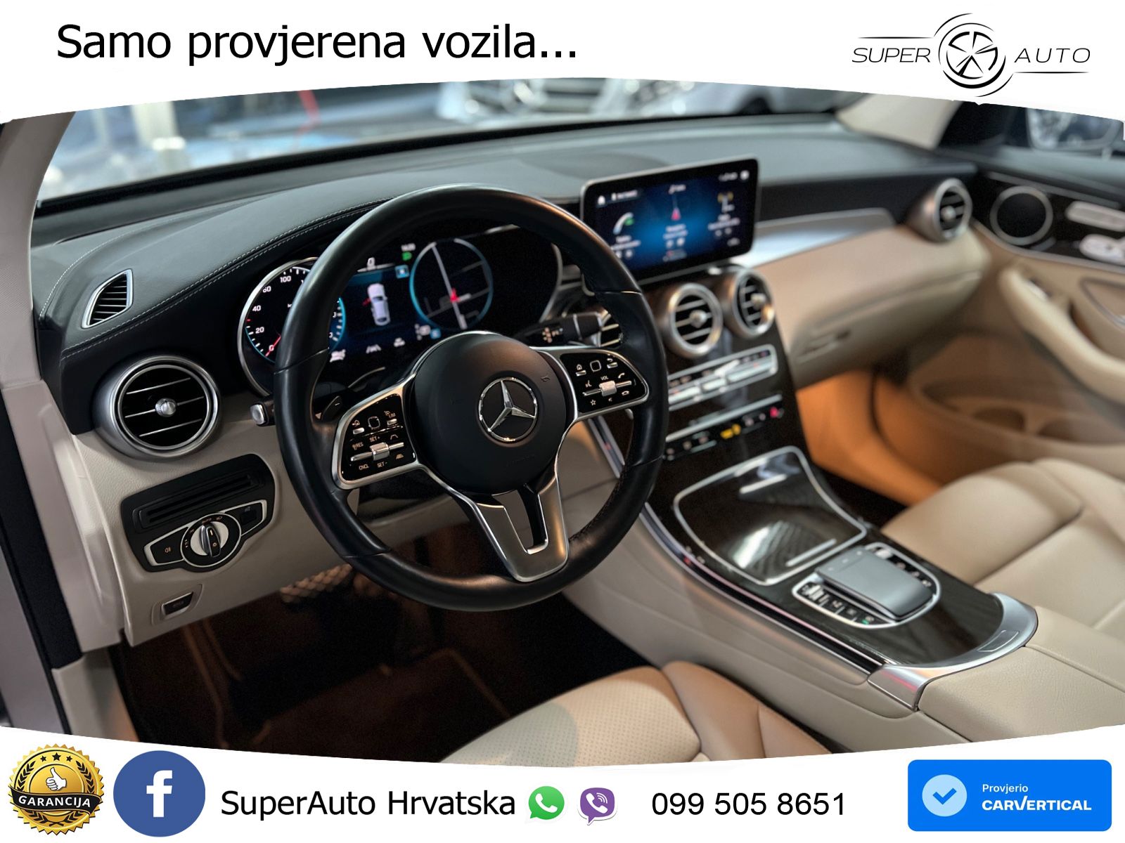 Mercedes GLC Coupe 300d (245 KS) 4MATIC G-TRONIC Night paket LED+GR SJED+ACC