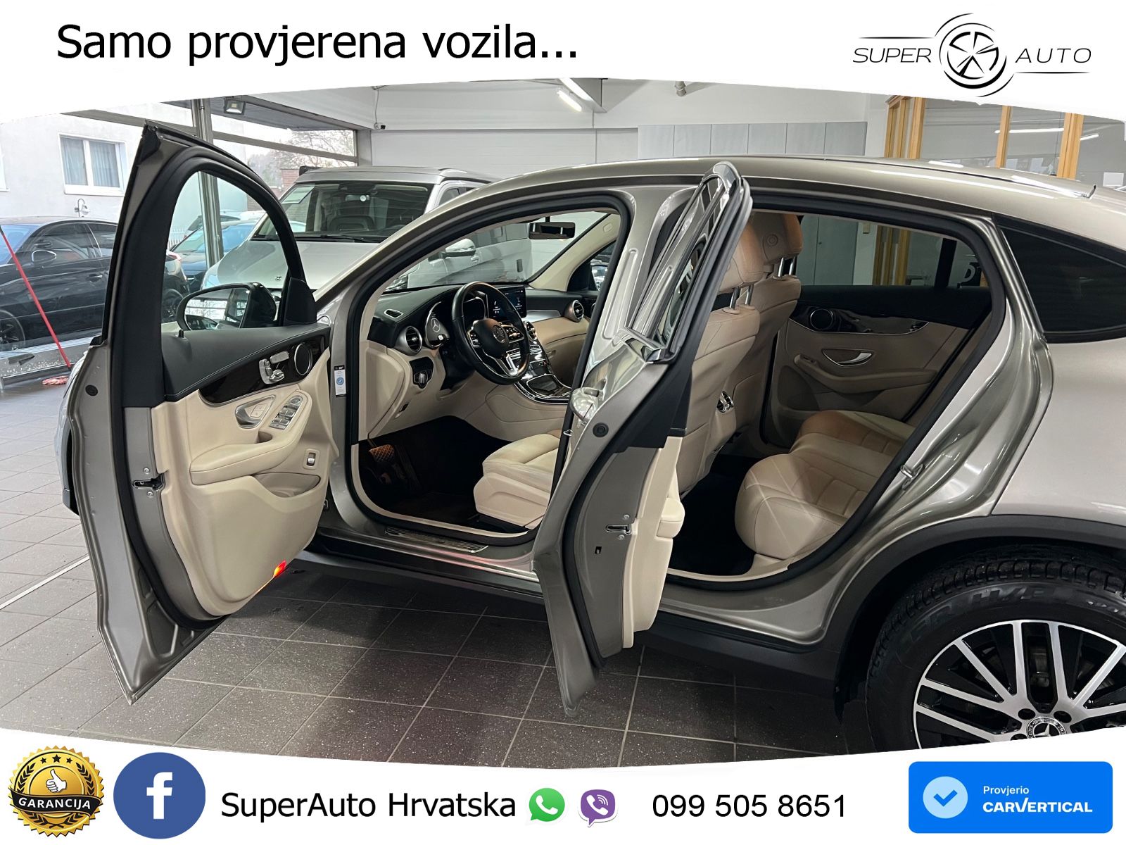 Mercedes GLC Coupe 300d (245 KS) 4MATIC G-TRONIC Night paket LED+GR SJED+ACC