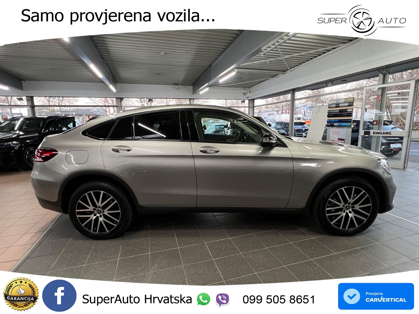 Mercedes GLC Coupe 300d (245 KS) 4MATIC G-TRONIC Night paket LED+GR SJED+ACC