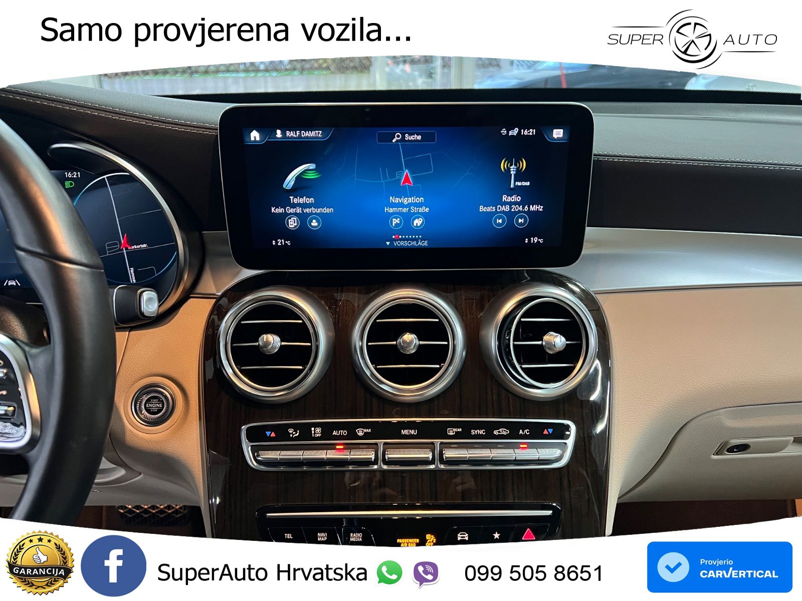 Mercedes GLC Coupe 300d (245 KS) 4MATIC G-TRONIC Night paket LED+GR SJED+ACC