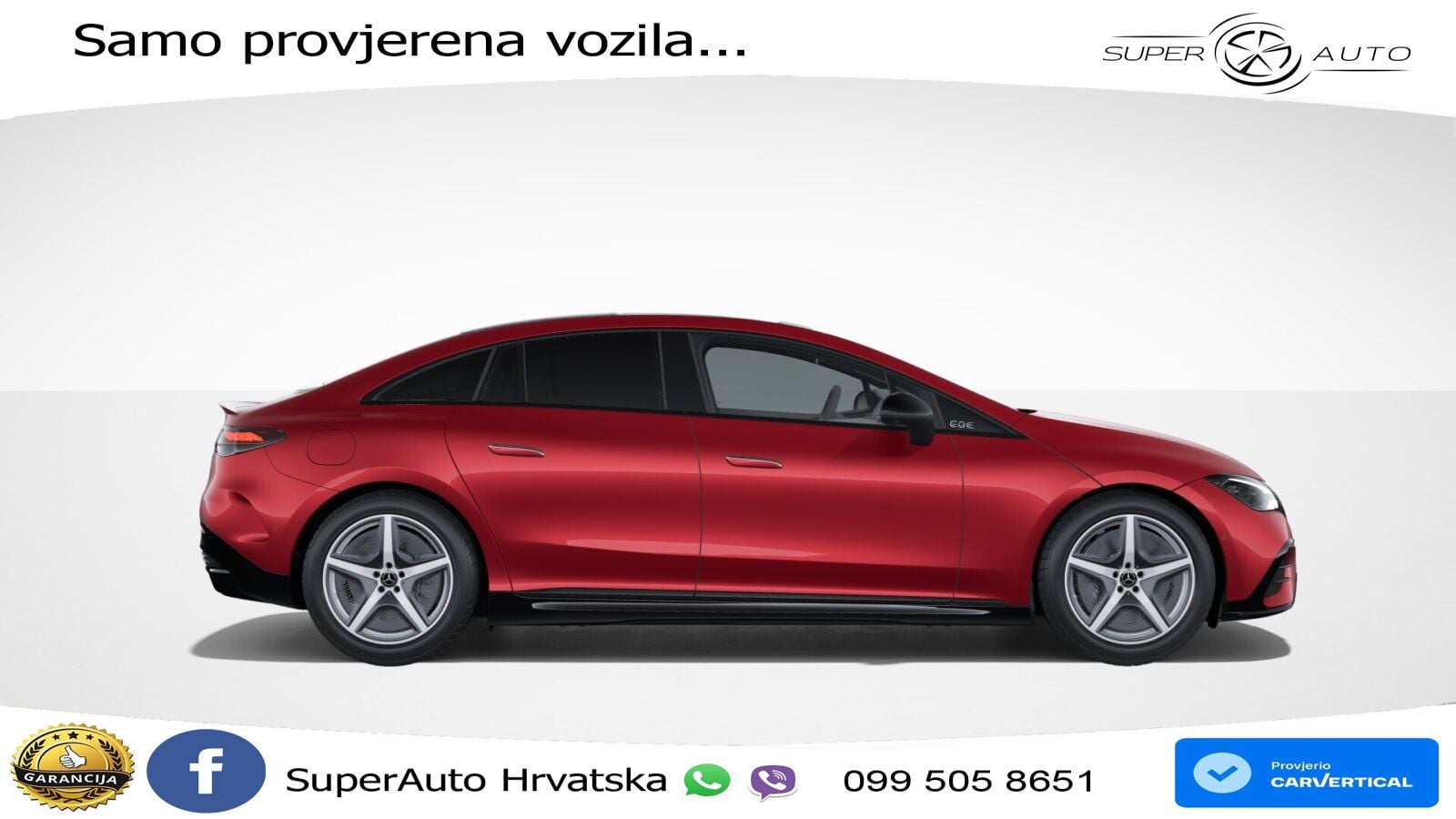 Mercedes EQE 500 100 kWh (408 KS) 4MATIC AMG ZRAČNI+ACC+GR SJED+KAM+PANO