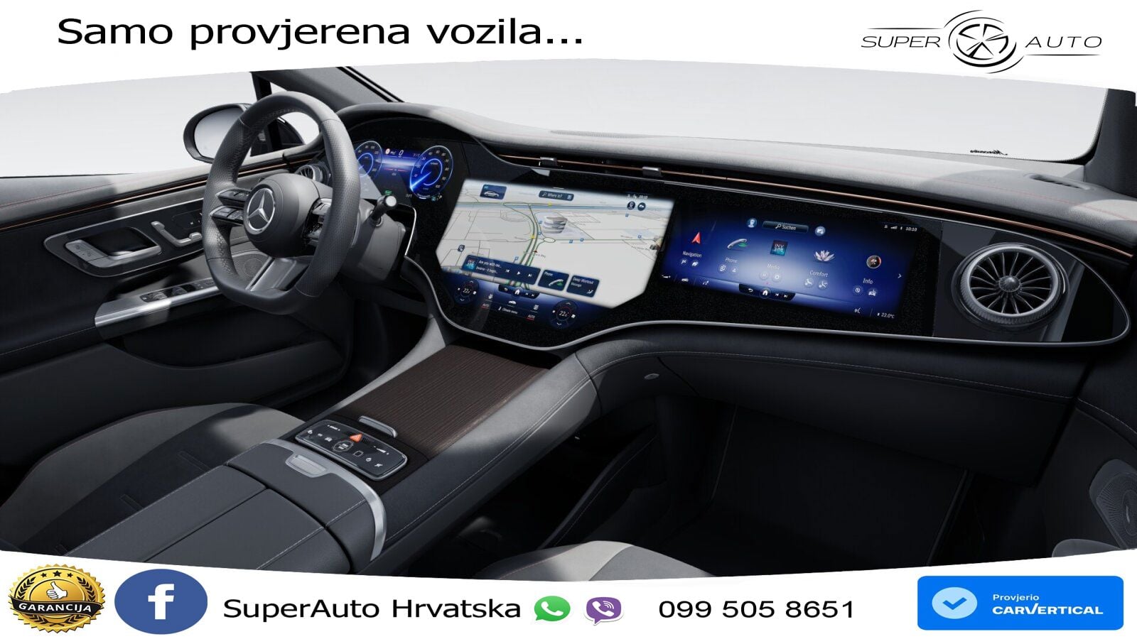 Mercedes EQE 500 100 kWh (408 KS) 4MATIC AMG ZRAČNI+ACC+GR SJED+KAM+PANO
