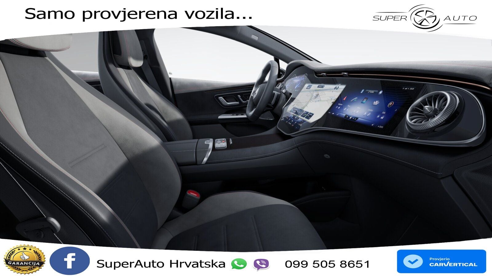 Mercedes EQE 500 100 kWh (408 KS) 4MATIC AMG ZRAČNI+ACC+GR SJED+KAM+PANO