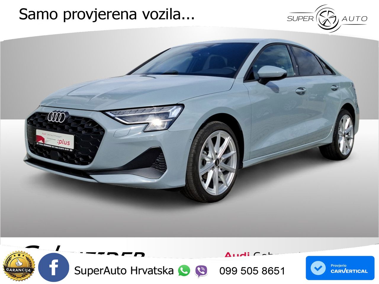 Audi A3 Limuzina 30 TFSI (116 KS) LED+GR SJED+ACC
