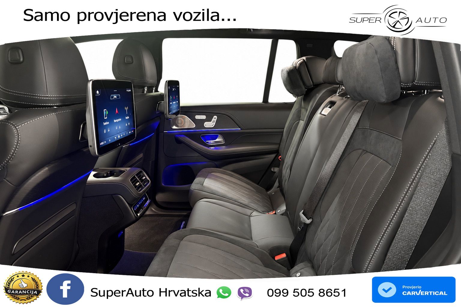 Mercedes-Benz GLS AMG GLS 63 V8 EQ Boost 4MATIC+ AMG SPEEDSHIFT TCT 9G ACC+HEAD+4xGR SJED+360+PANO