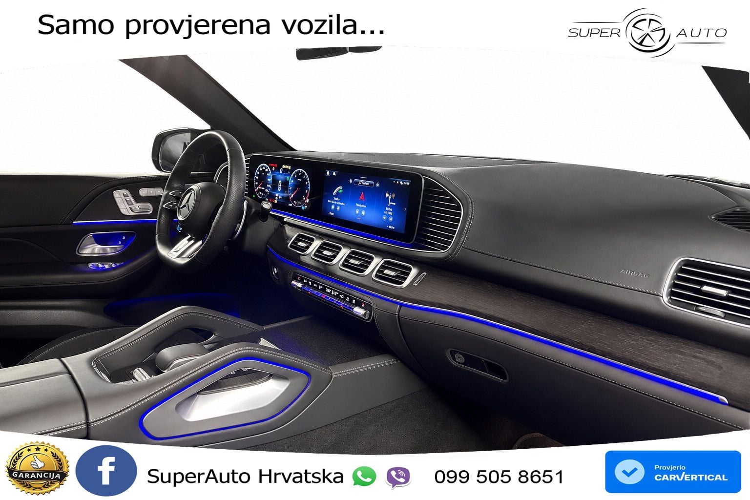Mercedes-Benz GLS AMG GLS 63 V8 EQ Boost 4MATIC+ AMG SPEEDSHIFT TCT 9G ACC+HEAD+4xGR SJED+360+PANO