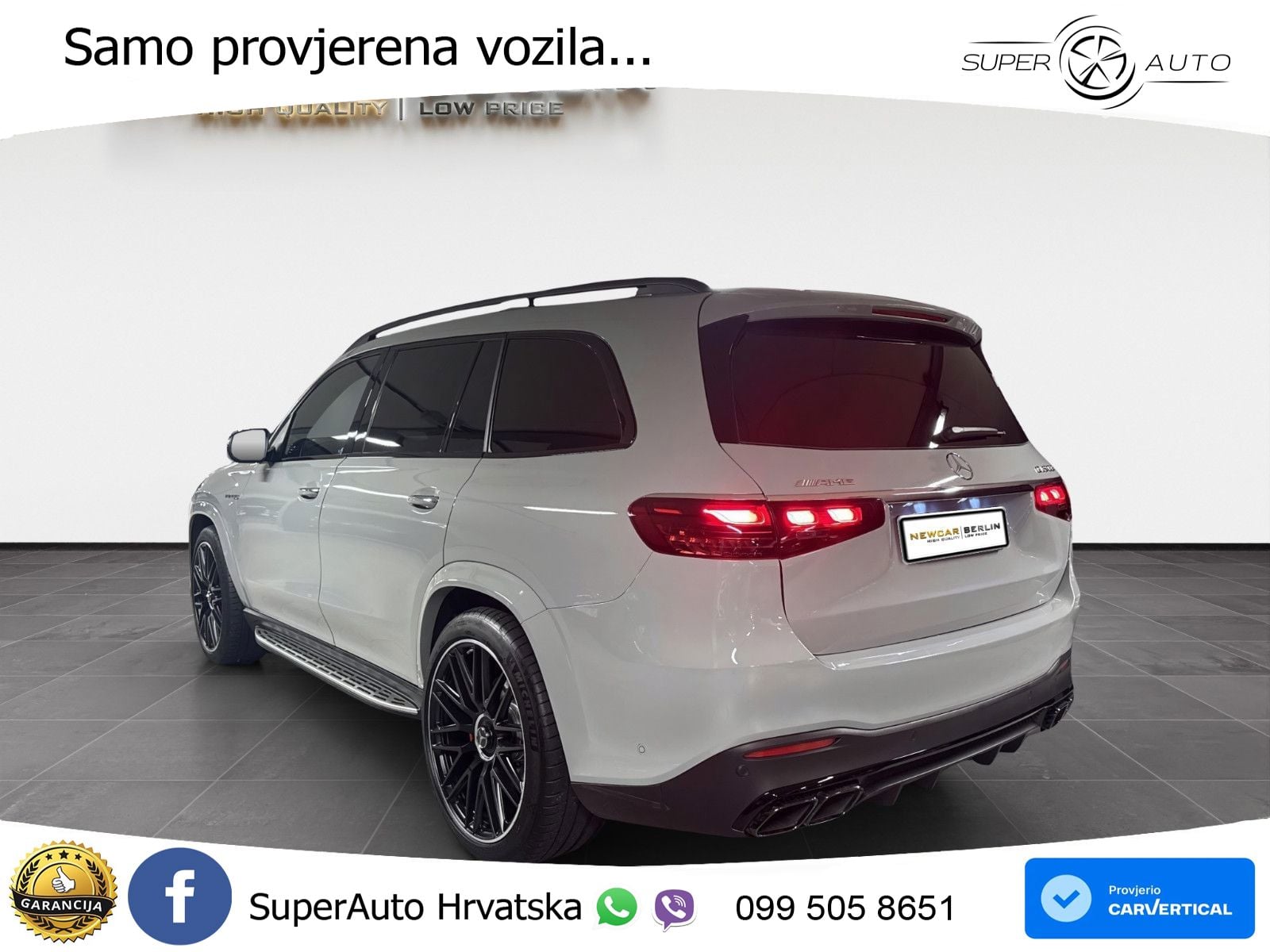 Mercedes-Benz GLS AMG GLS 63 V8 EQ Boost 4MATIC+ AMG SPEEDSHIFT TCT 9G ACC+HEAD+4xGR SJED+360+PANO