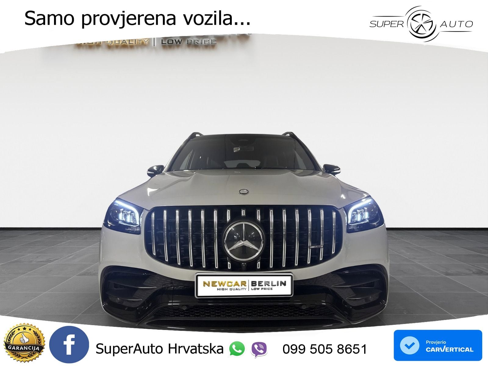 Mercedes-Benz GLS AMG GLS 63 V8 EQ Boost 4MATIC+ AMG SPEEDSHIFT TCT 9G ACC+HEAD+4xGR SJED+360+PANO