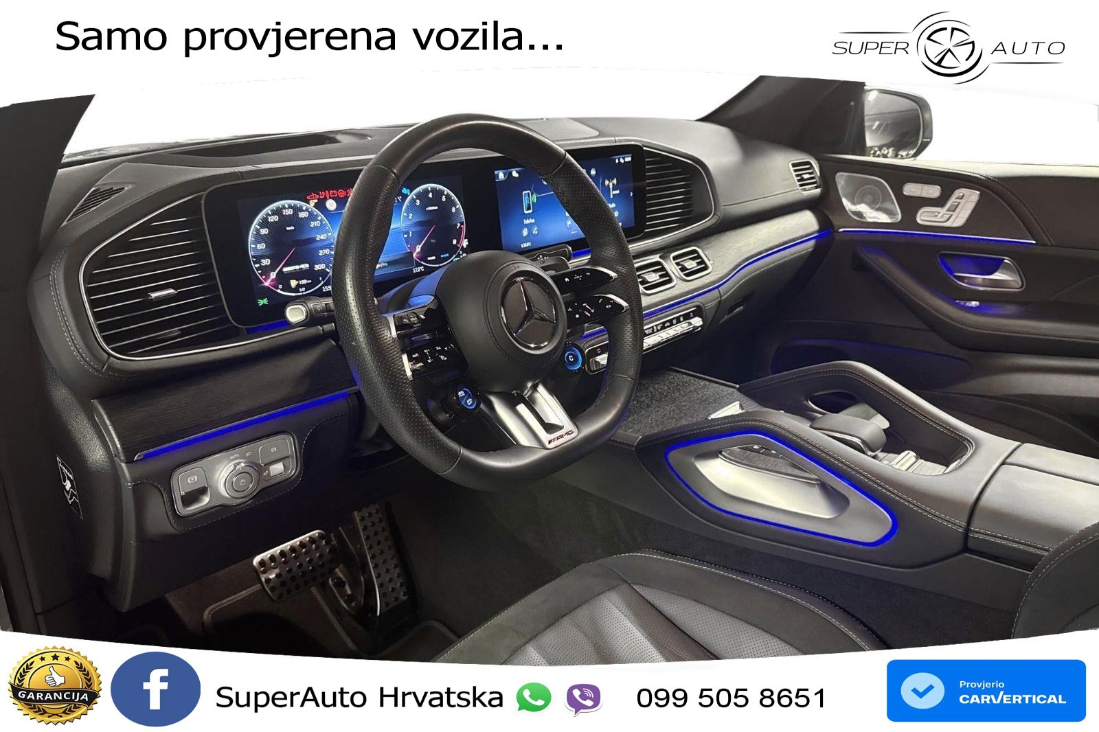 Mercedes-Benz GLS AMG GLS 63 V8 EQ Boost 4MATIC+ AMG SPEEDSHIFT TCT 9G ACC+HEAD+4xGR SJED+360+PANO