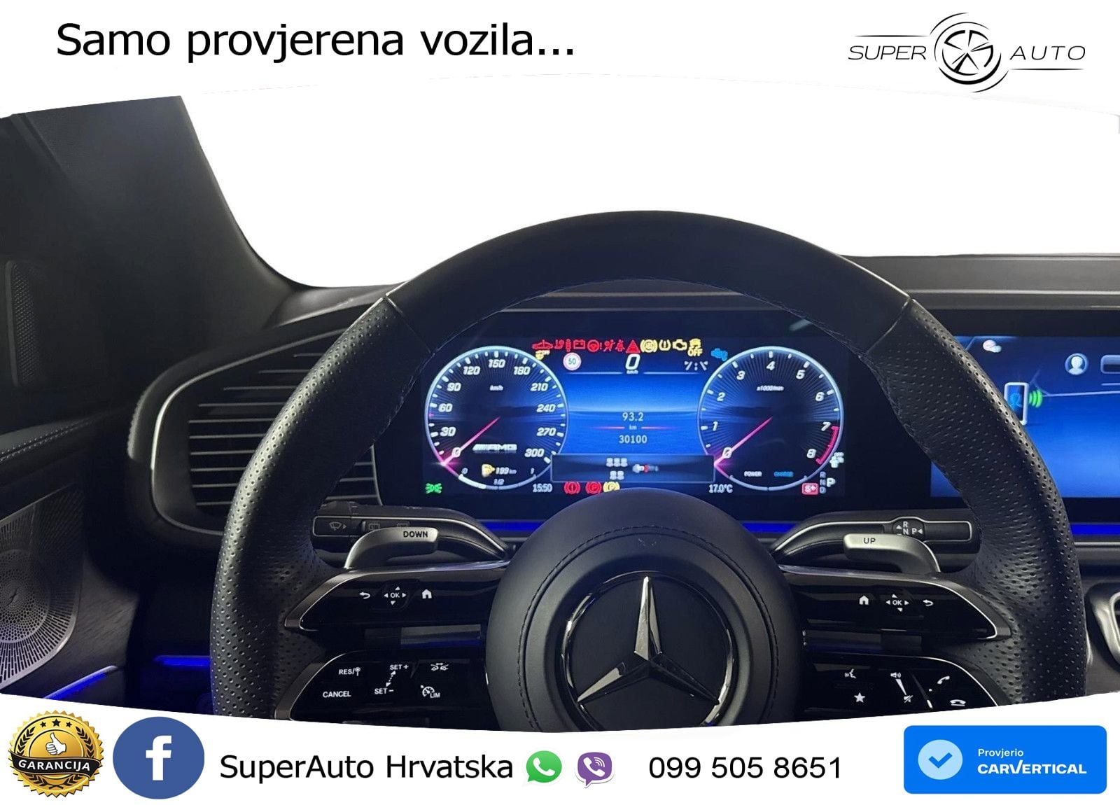 Mercedes-Benz GLS AMG GLS 63 V8 EQ Boost 4MATIC+ AMG SPEEDSHIFT TCT 9G ACC+HEAD+4xGR SJED+360+PANO