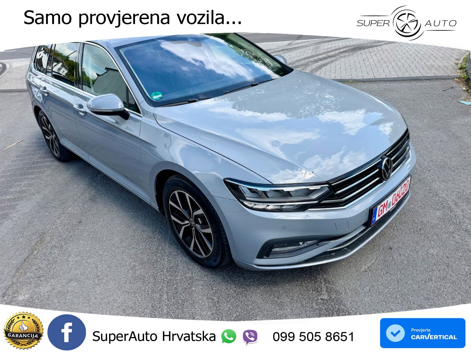 Volkswagen Passat Variant 2.0 TSI (190 KS) DSG Business LED+GR SJED+ACC