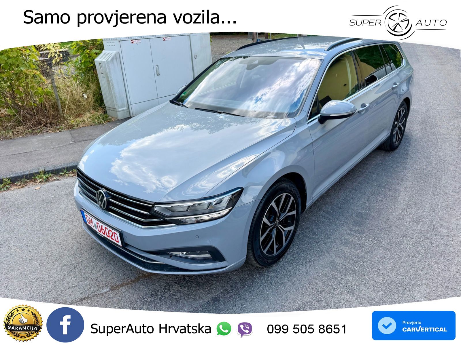 Volkswagen Passat Variant 2.0 TSI (190 KS) DSG Business LED+GR SJED+ACC