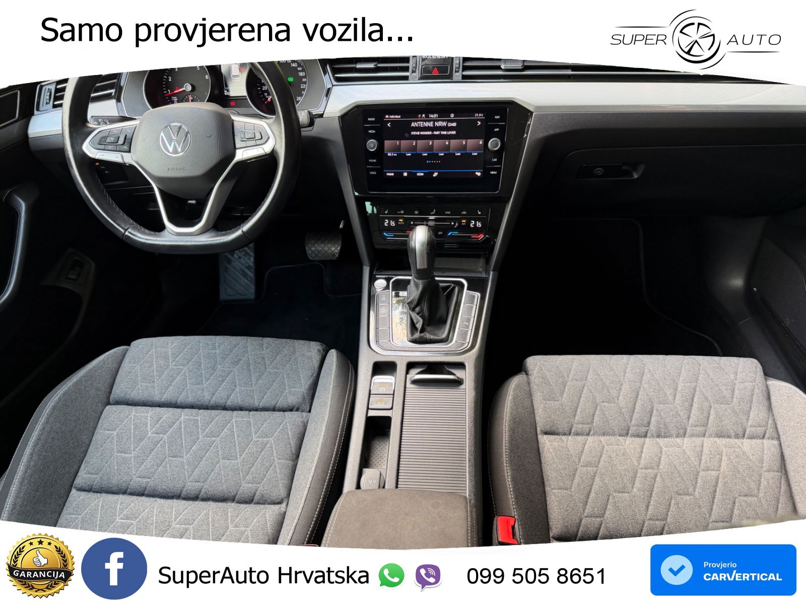 Volkswagen Passat Variant 2.0 TSI (190 KS) DSG Business LED+GR SJED+ACC