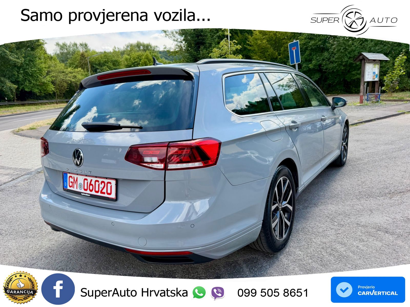 Volkswagen Passat Variant 2.0 TSI (190 KS) DSG Business LED+GR SJED+ACC