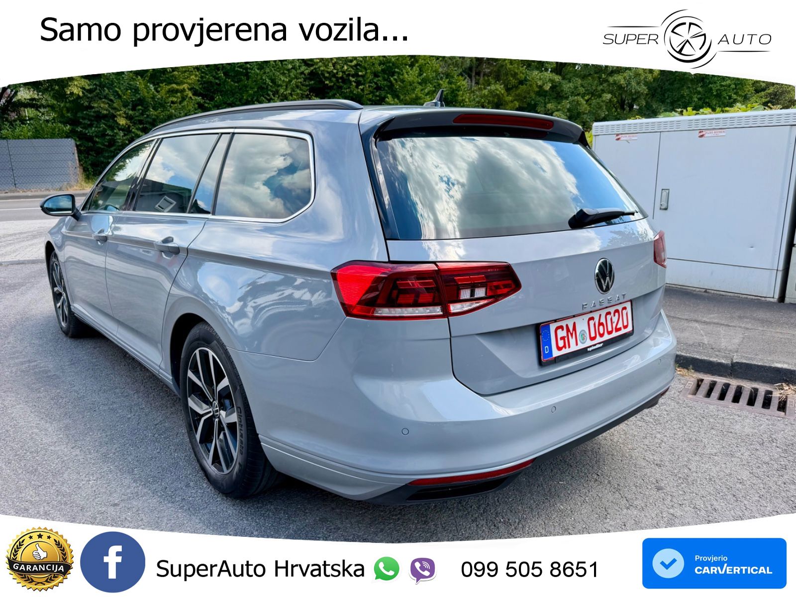 Volkswagen Passat Variant 2.0 TSI (190 KS) DSG Business LED+GR SJED+ACC