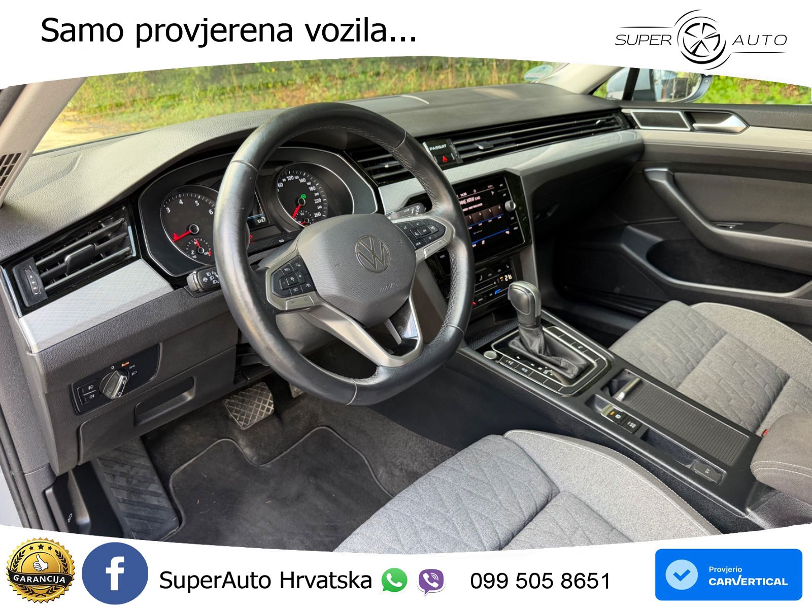 Volkswagen Passat Variant 2.0 TSI (190 KS) DSG Business LED+GR SJED+ACC